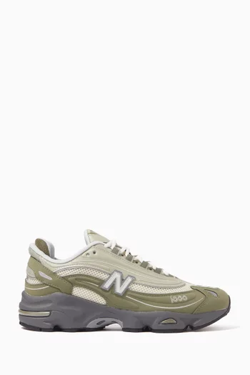 1000 Sneakers in Suede & Mesh