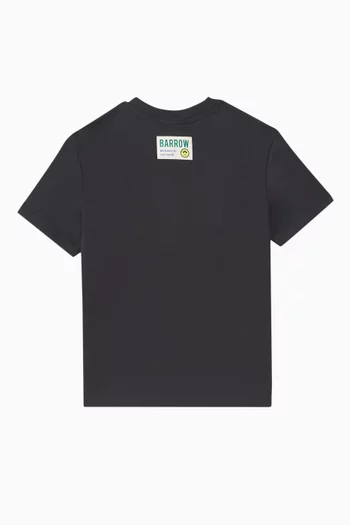 Graphic-print T-shirt in Jersey