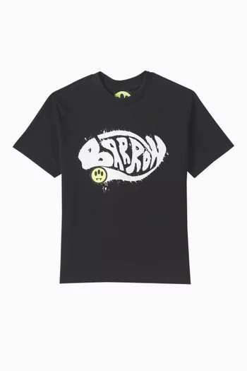 Graphic-print T-shirt in Jersey
