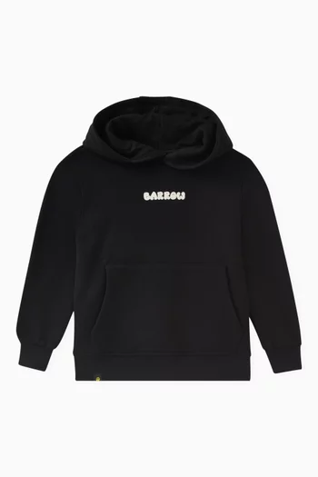 Bear With Me Graphic Hoodie in Cotton