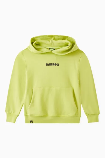 Bear With Me Graphic Hoodie in Cotton