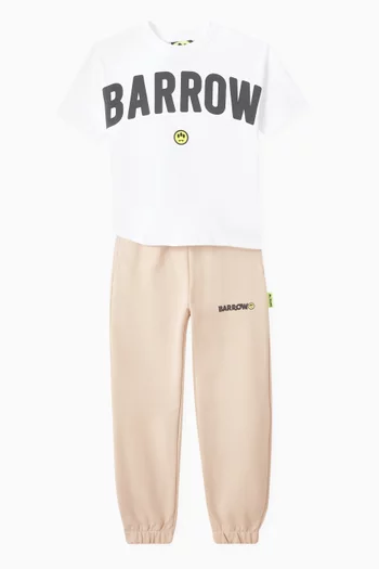 Logo-print Crew Neck T-shirt in Jersey