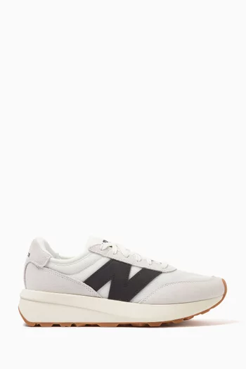 370 Low-top Sneakers in Suede & Mesh