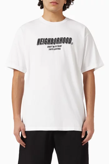 Logo T-shirt in Cotton