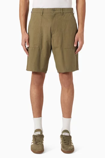 Baker Shorts in Cotton & Linen