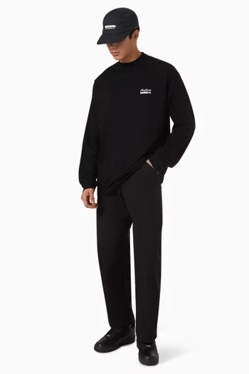 x Malbon Gold Long-sleeved T-shirt in Cotton