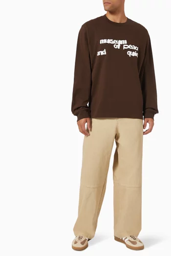 Sponge Logo T-shirt in Cotton
