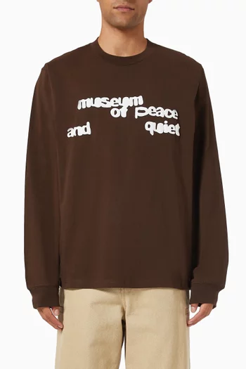 Sponge Logo T-shirt in Cotton