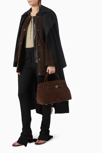 Le Cambon 35 Tote Bag in Suede