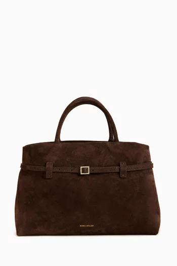 Le Cambon 35 Tote Bag in Suede