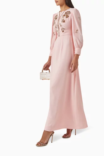 Bead-embellished Kaftan