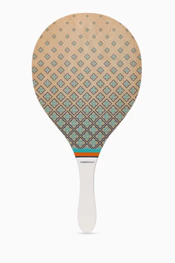 Monogram Beach Bats and Balls Set