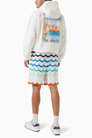 Surreal Pool Hoodie in Cotton