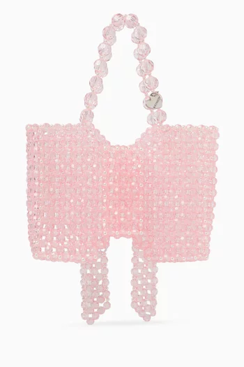 Beaded Top-handle Bag