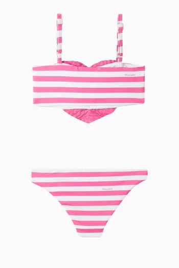 Ruffle-heart Two-piece Bikini