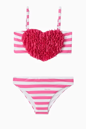 Ruffle-heart Two-piece Bikini