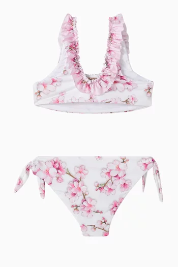 Peach Blossom Two-piece Bikini