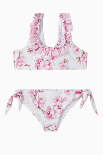 Peach Blossom Two-piece Bikini