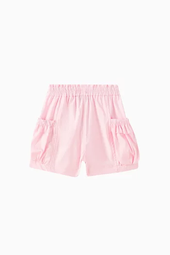 Ruffled Shorts in Cotton-blend
