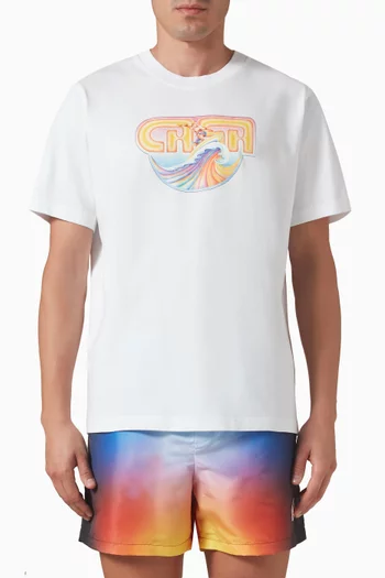 Casa Surf T-shirt in Cotton Jersey