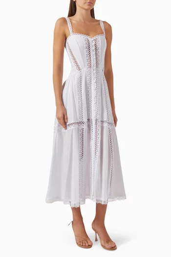Dafelle Handkerchief-hem Dress