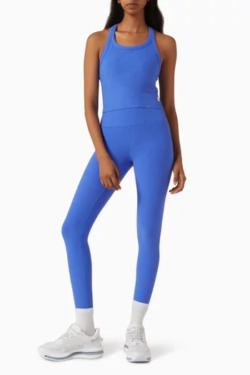 بلوزة بلا أكمام اليفيشن بحمالات متقاطعة في الخلف دريم نت