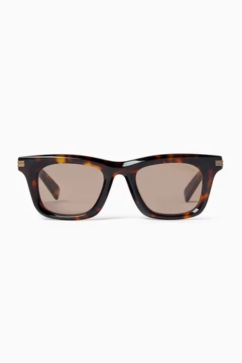 Rectangular Sunglasses in Acetate