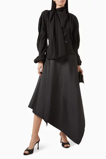 Callas Asymmetric Handkerchief Skirt
