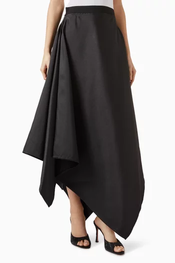 Callas Asymmetric Handkerchief Skirt