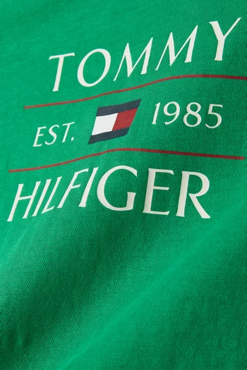 Graphic Logo T-shirt in Cotton