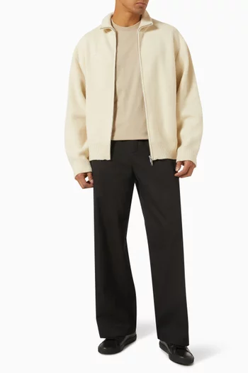 DNA Zip-up Sweater in Recycled Cashmere
