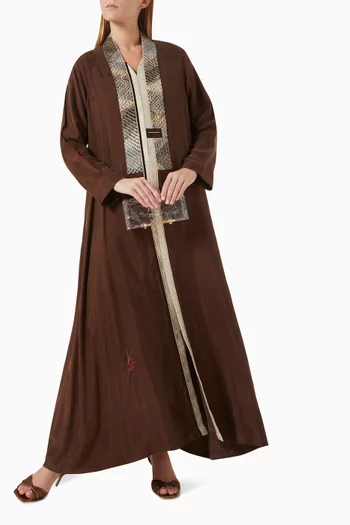 عباية مطرزة كوبرو