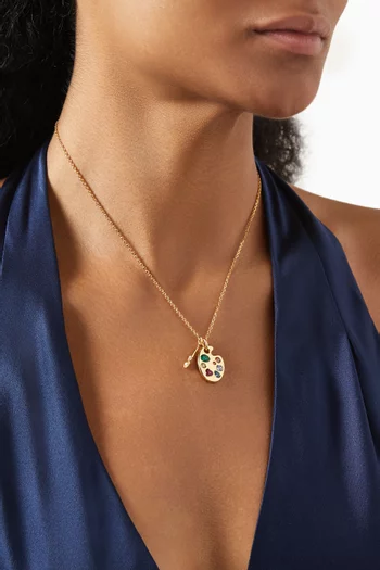 Crystal-embellished Necklace