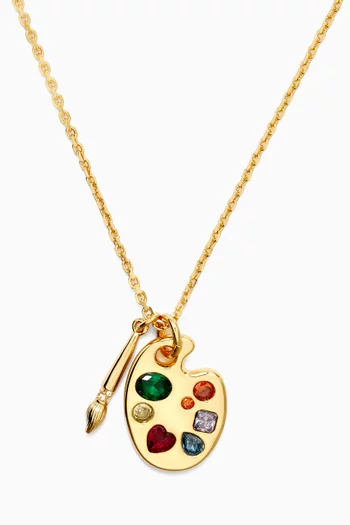 Crystal-embellished Necklace