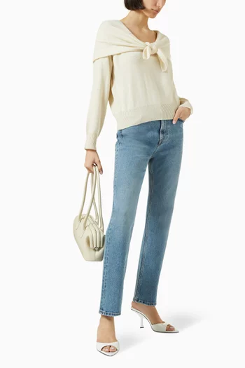 Marlo Mid-rise Straight-leg Jeans