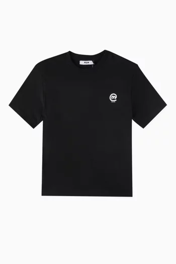 Graphic Print T-shirt in Cotton