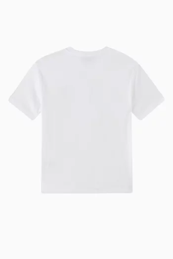 Graphic Print T-shirt in Cotton