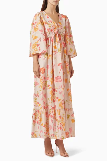 Cliantha Printed Maxi Dress
