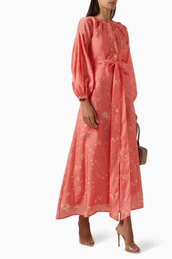 Heath Belted Maxi Dress