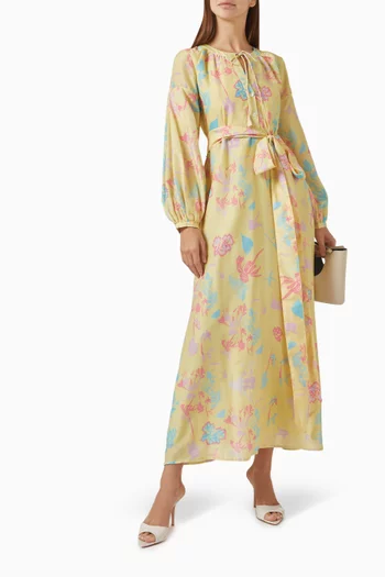 Briar Printed Maxi Dress