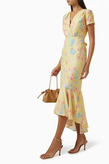 Camellia Printed Dress