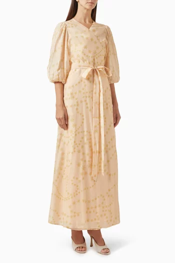 Anemone Printed Maxi Dress