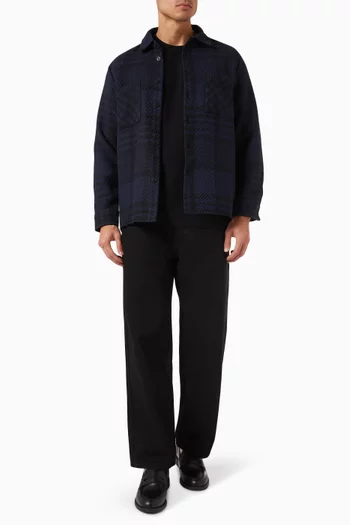 Whiting Overshirt in Cotton Blend