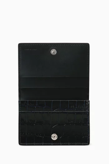 Folded Card Case in Mara Leather