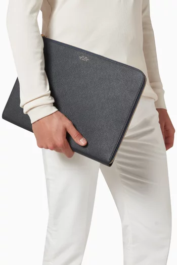 Small Laptop Case in Panama Leather