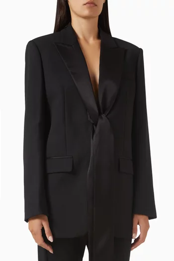 Gazzella Oversized Jacket in Wool-blend