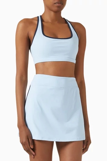 Ultimate Racer Back Piping Sports Bra