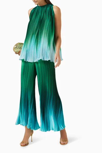 Soft Pleated Halter Top