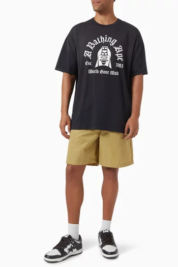 Washed-effect Logo T-shirt