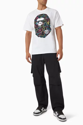 Ape Head T-shirt in Cotton